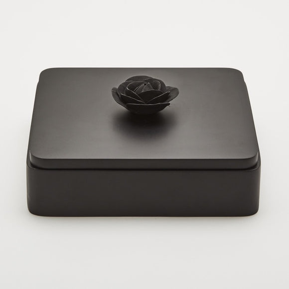 Jewelry box  in Black Rose 20cm