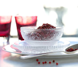 Arabesque Large crystal serving bowl by Baccarat