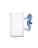Marine Garden Jug Seahorse Blue