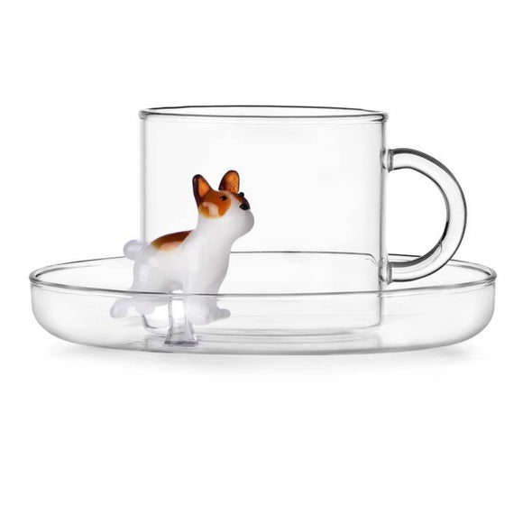 Dogs Tea cup w/saucer French Bulldog