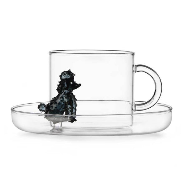 Dogs Tea cup w/saucer Poodle