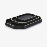 Octogone Tray M Black