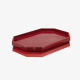 Octogone Tray S Red