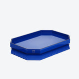 Octogone Tray S Blue