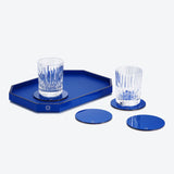 Octogone Tray S Blue