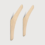 PI Wall Hanger - Varnished Sycamore - Set of 2