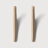 PI Wall Hanger - Varnished Sycamore - Set of 2