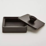 Jewelry box and diffuser in Black Rose 15cm