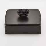 Jewelry box and diffuser in Black Rose 15cm