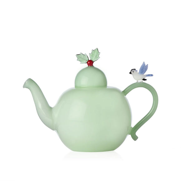 Woodland Tales Teapot Holly&Bird