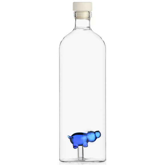 Animal Farm bottle blue Hippo