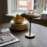 Stepp 1-2-3 Table lamp, Antique brass