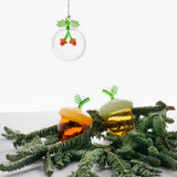 Acorns Xmas Ball  Acorn Green