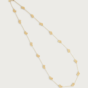 Butterfly Long Station Necklace