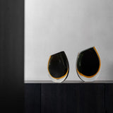 Vase 96 mini black-ambar