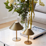 Hygge Portable Lamp, Antique Brass