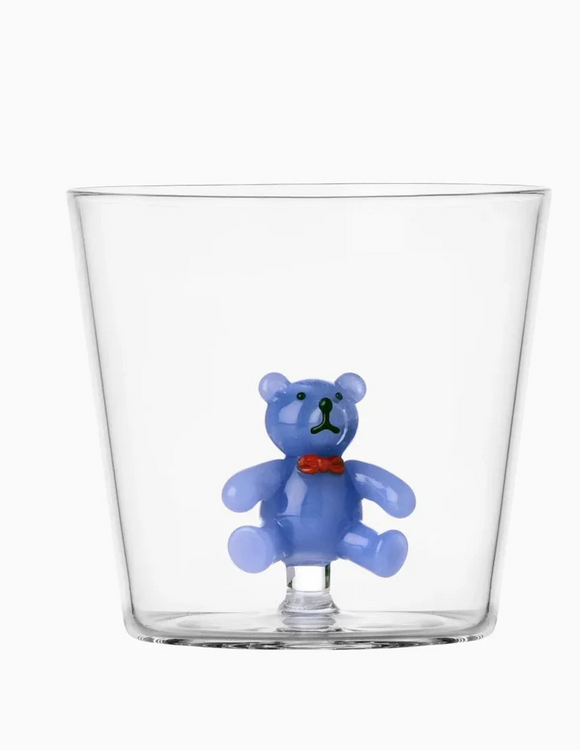Schiaccianoci Tumbler Light Blue Teddy Bear