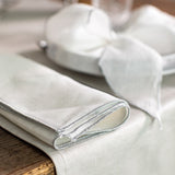 Filo Linen Napkin, Avorio - Silver