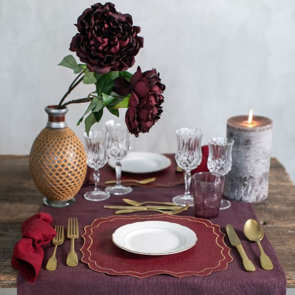 Firenze Placemat, Cuore Mio - Gold