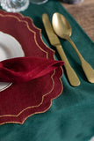 Firenze Placemat, Cuore Mio - Gold