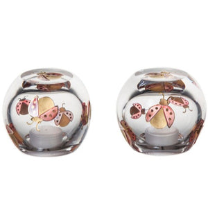 Fly Fusion Lady Bug Salt & Pepper Set Painted