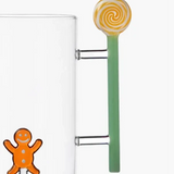 Sweet and Candy Gingerbread-Green Handle Jug