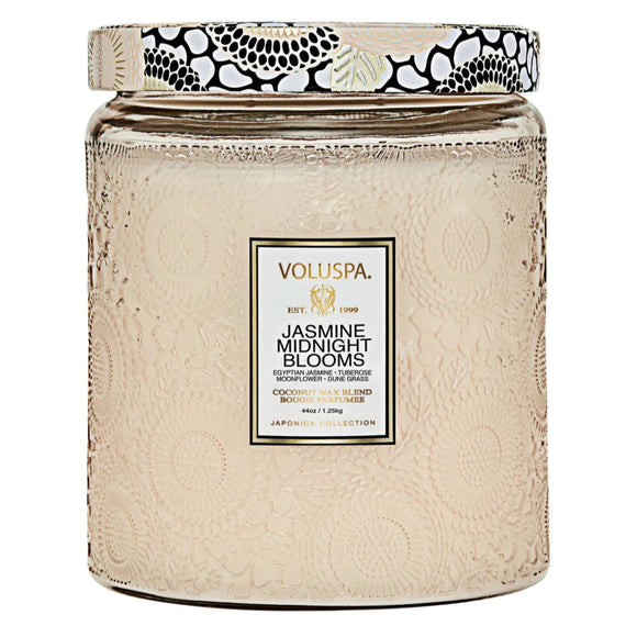 Jasmine Midnight Blooms Luxe Jar