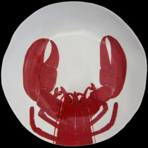 Majolica Dinner Plate Breton Lobster