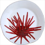 Majolica Dinner Plate Sea Urchin
