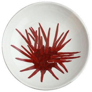 Majolica Sea Urchin Large Round Dish