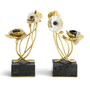 Anemone Candleholders s/2