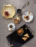 Pomegranate Small Cheese Board with Knife