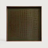 Second Nature Tray Moss Square S