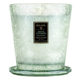 White Cypress 3 wick Hearth Candle