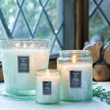 White Cypress 3 wick Hearth Candle