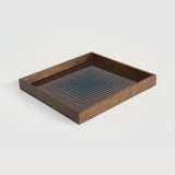 Ink Square glass tray S