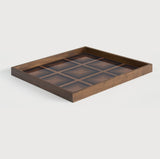 Ink Squares glass tray - L