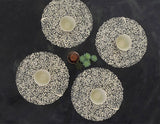 Petal Champagne  Round Placemats