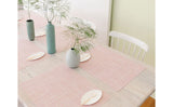 Placemat Mini Basketweave Rectangle Parchment