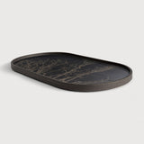 Black Tree wooden tray oblong