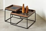 Ink Square glass tray S