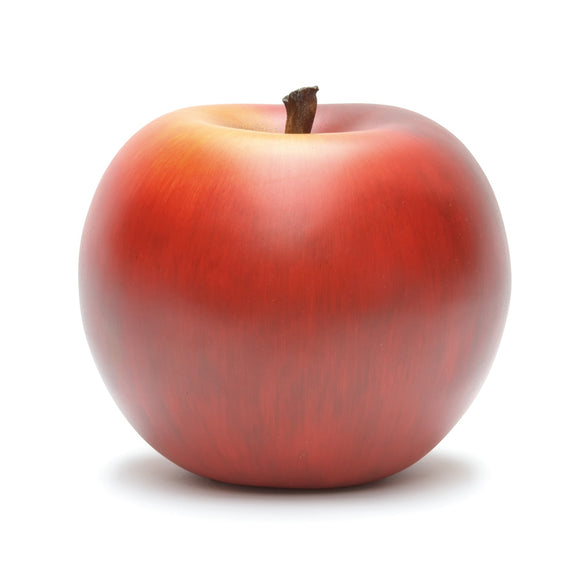 Red Apple Sculpture
