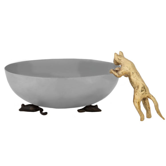 Cat and Mouse Dish - Michael Aram