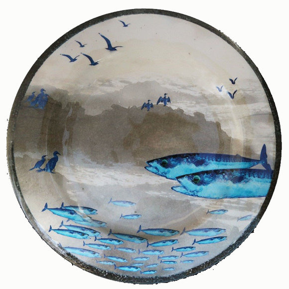 Melamine Mackerel Dinner Plate