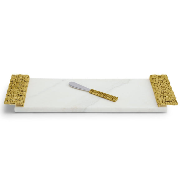 Palm Cheese Board w/ Spreader