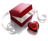Coeur Amor Heart Red with Gift Box, Baccarat
